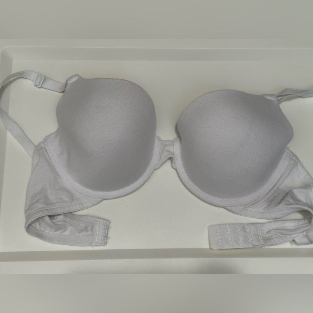 3/$15! 34C white bra
